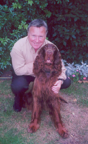 What a handsome boy, and Max the dog!